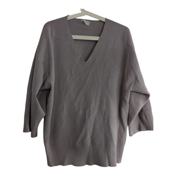 Wilfred lavender peachy soft souvenir sweater v neck size small ( size 1) - Picture 4 of 6